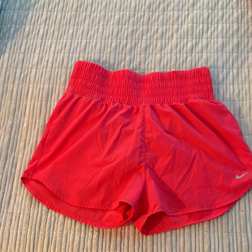 Nike Women's Vibrant Hot Pink Athletic Shorts